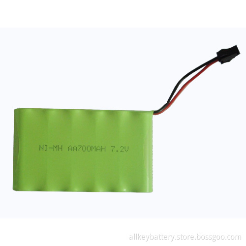 AA NiMH Battery Pack 8.4V 1300mAh (AA battery pack)